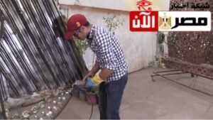 ابراهيم صلاح . اعادة تصنيع رأس كليوبترا