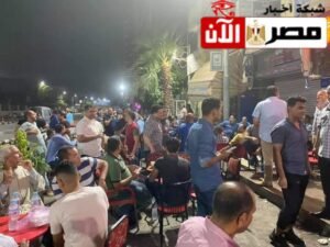 إحتشاد المرشحين وأنصارهم منذ الصباح الباكر