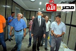 متابعة محافظ القليوبية لمستشفي كفر شكر