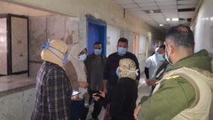 جانب من متابعة ريان لمستشفي بنها التعليمي