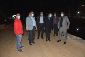 محافظ الغربية يواجه الناس وبأمر بالاغلاق