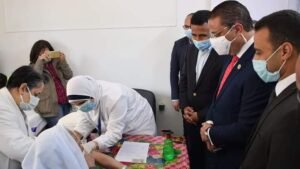 الانصاري يشهد فعاليات اليوم الأول لتلقي لقاح كورونا