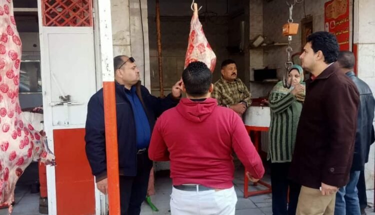 ضبط كميات كبيرة من اللحوم والأسماك الغير صالحة الإستهلاك الأدمي بحي غرب شبرا الخيمة 