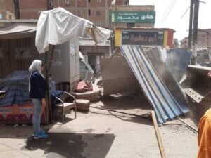 بقيادة ريان إزالة 27 حالة بناء مخالف علي الأرض الزراعية بمساحة 1400 فدان بطوخ 