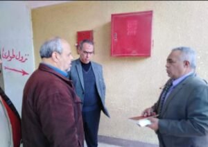 أيمن خاطر يؤكد متابعة المديرية هدفها مصلحة الطلاب وتقويم الأداء