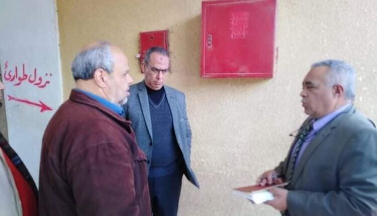 أيمن خاطر يؤكد متابعة المديرية هدفها مصلحة الطلاب وتقويم الأداء