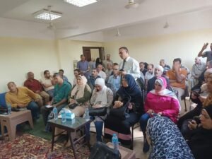 للمره الثانيه على التوالي رئيس مدينة طوخ يجتمع بالمواطنين لبحث شكواهم وجها لوجه  