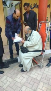 محافظة القليوبية تستجيب لطلب مواطن بتوجيه الإسعاف له للإدلاء بصوته في الانتخابات الرئاسية بلجنته بالقاهرة