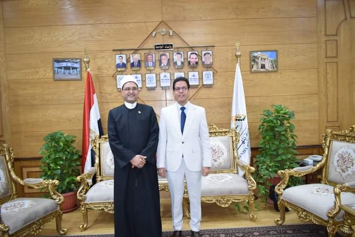 الجيزاوي " يستقبل وكيل وزارة الأوقاف بالقليوبية