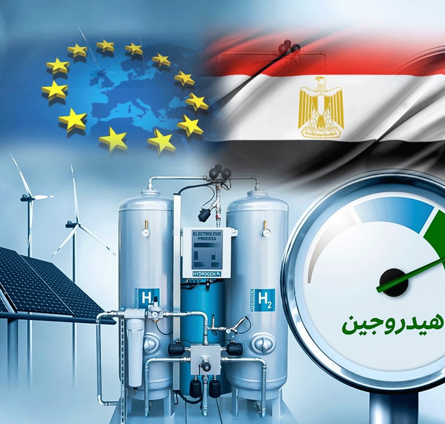 الهيدروجين الأخضر وبدائل الطاقة النظيفة: شمس المستقبل تشرق من مصر نحو عالم مستدام