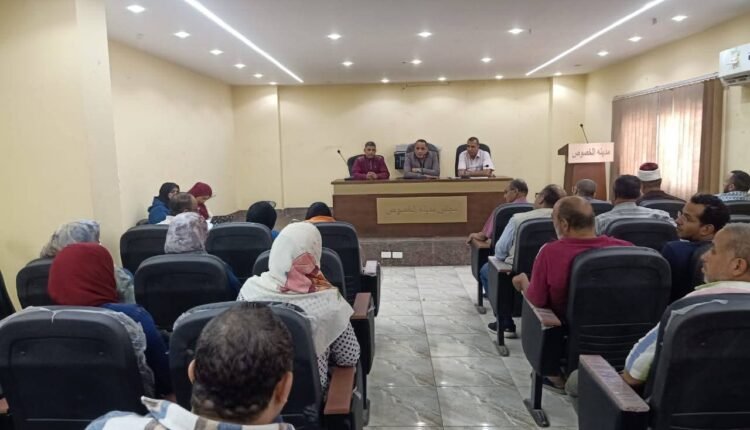 محمد غنيم يشعل ثورة التغيير في الخصوص لأول مرة بأكبر حركة إصلاح في تاريخ المدينة لتلبيه إحتياجات المواطن 