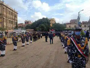 جنازة عسكرية لشهيد ياسر عصر