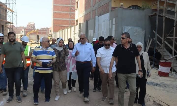 محافظ القليوبية يستقبل مساعد وزير الصحة لتفقد مستشفى شبين القناطر المركزي